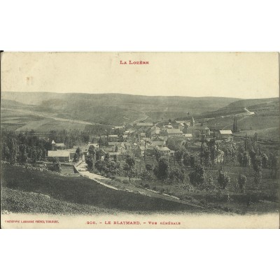 CPA: LE BLAYMARD, Vue Générale, vers 1910