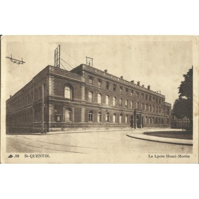 CPA: SAINT-QUENTIN en YVELINES, Lycée Henri-Martin, vers 1930