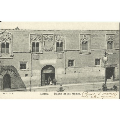 CPA: ZAMORA, Palacio de los Momos, années / anos 1900