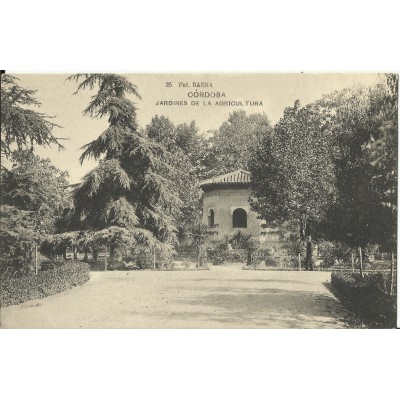 CPA: CORDOBA, Jardines de la Agricultura, années / anos 1900