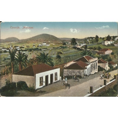 CPA: TENERIFE, Matanza, années / anos 1910