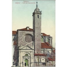 CPA: SIGUENZA, Catedral, Torre del Sacramento, années / anos 1910
