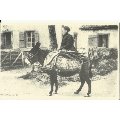 CPA: (REPRO). GASCOGNE, Contes Basques, vers 1900.