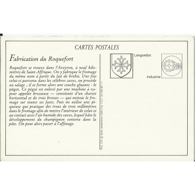 CPA: (REPRO). ROQUEFORT, Piqueuses et Brosseuses, vers 1900.