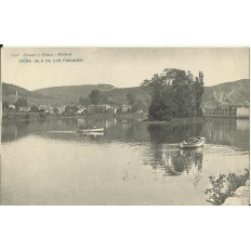 CPA: ESPANA, IRUN, Isla de las Faisanes, anos 1900