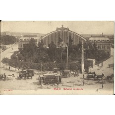 CPA: ESPANA, MADRID, Estacion de Atocha, anos 1910