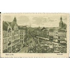 CPA: ALLEMAGNE, BONN a.Rh. Marktplatz, jahre1920