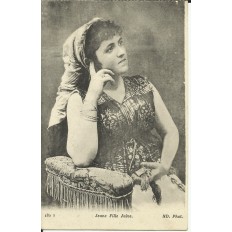 CPA: MAROC ou ALGERIE, Jeune Fille Juive, années 1910