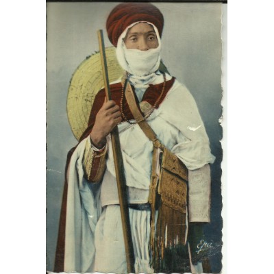 CPA: ALGERIE, Guerrier du Sud, années 1930