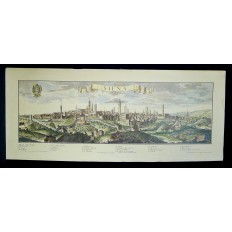 SIENA (ITALY), LITHOGRAPHY, XIXth after Jeremias WOLFF (1663-1724)