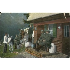 CPA: ALLEMAGNE, KRIEGSBILDER AUS DEN VOGESEN, Offiziers, jahre 1910