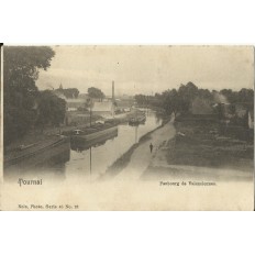 CPA: BELGIQUE, TOURNAI, Faubourg de Valenciennes, vers 1900