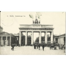 CPA: ALLEMAGNE, BERLIN, Brandenburger Tor, jahre 1900