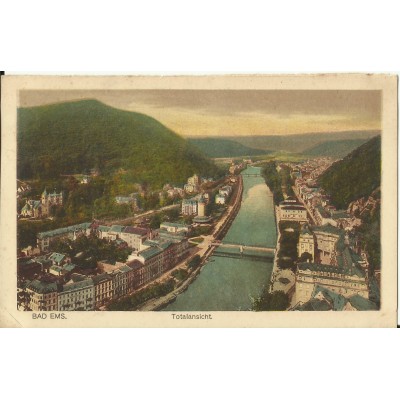 CPA: ALLEMAGNE, BAD EMS (Totalansicht), jahre 1920