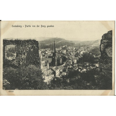 CPA: ALLEMAGNE, GODESBERG, Partie von der Burg gesehen, jahre 1920