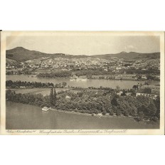 CPA: ALLEMAGNE, HONNEF mit den YNSELN NONNENWERTH GRAFENWERTH, jahre 1920