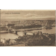 CPA: ALLEMAGNE, COBLENZ mit Eisenbahnbrucke, jahre 1910