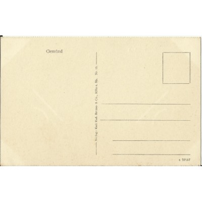 CPA: ALLEMAGNE, GEMUND, jahre 1920