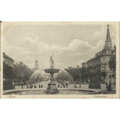 CPA: ALLEMAGNE, BONN, Kaiserplatz, (jahre 1920)
