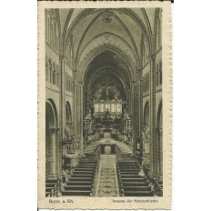 CPA: ALLEMAGNE, BONN, Inneres der Munsterkirche, jahre 1920
