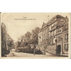 CPA: ALLEMAGNE, BONN, Konigl.Ober-Bergamt und alter Zoll, jahre 1920
