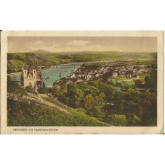 CPA: ALLEMAGNE, REMAGEN mit Apollinaris-Kirche, jahre 1920