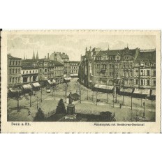 CPA: ALLEMAGNE, BONN, Munsterplatz (1920)