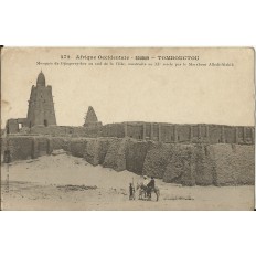 CPA: SOUDAN, TOMBOUCTOU, Mosquée de Djingerey-ber, années 1910