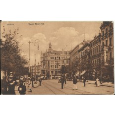 CPA: ALLEMAGNE, AACHEN, Friedrich Wilhelm-Platz (1920)