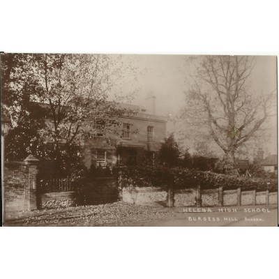 CPA: ANGLETERRE, BURGESS HILL, HELENA SCHOOL, years 1900