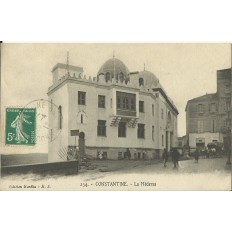 CPA: ALGERIE, CONSTANTINE, La Médersa, vers 1910.