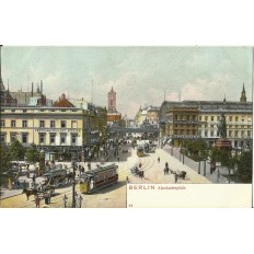 CPA: ALLEMAGNE, BERLIN, Alexanderplatz, 1910