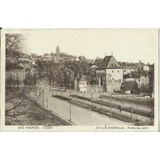 CPA: ALLEMAGNE, BAD AACHEN, Ponttor (1920)