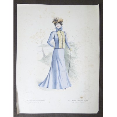 LITHOGRAPHY FASHION, years 1900-1910 (12)