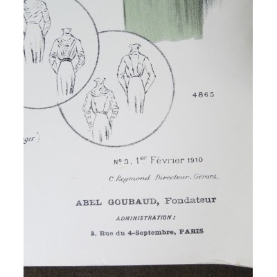 LITHOGRAPHY FASHION, years 1900-1910 (23))