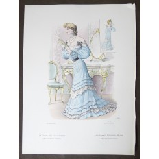 LITHOGRAPHIE de MODE, COSTUMES, COUTURE, FASHION, années 1900-1910 (28)