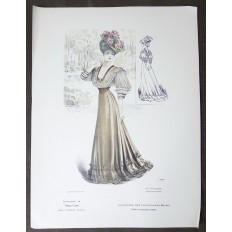 LITHOGRAPHY FASHION, years 1900-1910 (67)