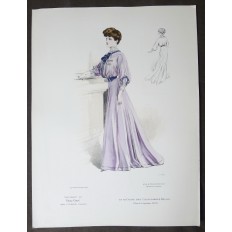 LITHOGRAPHY FASHION, years 1900-1910 (98)