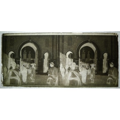 MAROC, MEKNES, PHOTOGRAPHIE / VERRE, 1926. UNE VUE (1)