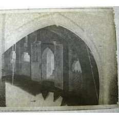 MAROC, MEKNES, PHOTOGRAPHIE / VERRE, 1926. La Mosquée.