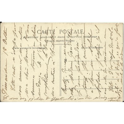 CPA: RUINES du CHATEAU de GONNORD, vers 1910