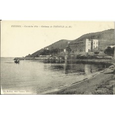 CPA: ESTEREL, Corniche d'Or, Chateau de THEOULE, 1910