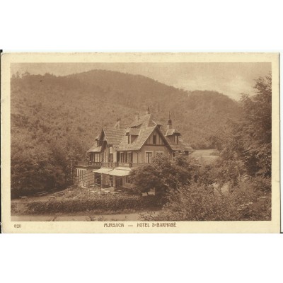 CPA - MURBACH, Hotel St-BARNABE - Années 1920