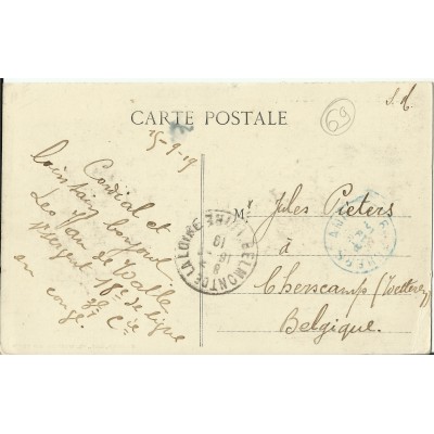 CPA - POULE-LES-ECHARMEAUX, Les Villas - Années 1910