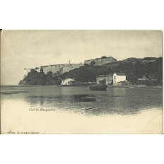 CPA: FORT ST-MARGUERITE, vers 1900