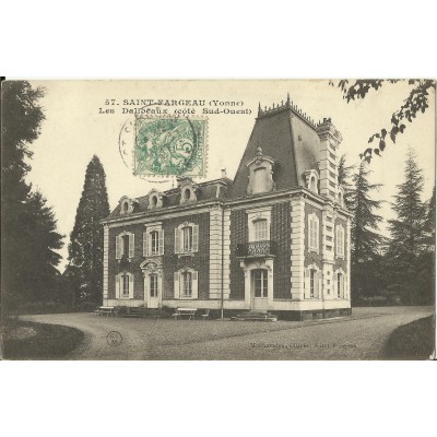 CPA: SAINT-FARGEAU, Les Dalibeaux, vers 1900