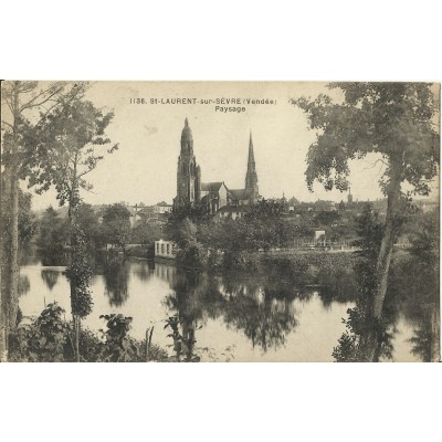 CPA: SAINT-LAURENT-sur-SEVRE, vers 1910