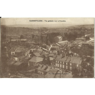 CPA: RAMBERVILLERS, Vue Générale, vers 1900