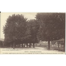 CPA: CLUNY, Promenade du Fouettin, vers 1910