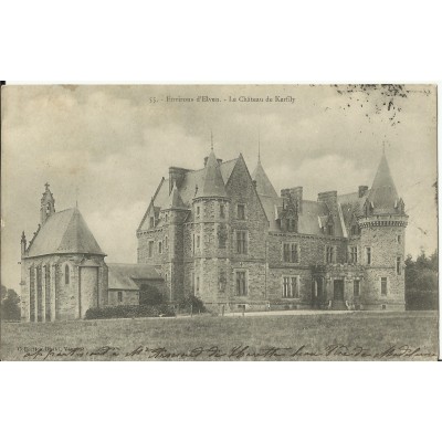 CPA: Environs d'ELVEN, Chateau de Kerfily, vers 1900